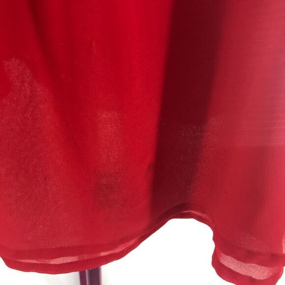 Torrid Strappy Front Double Layer Chiffon Top 3X - Picture 5 of 8